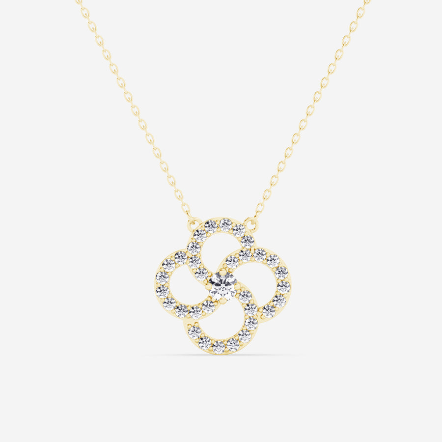 Stefee Taj Small Signature Sparkle Pendant