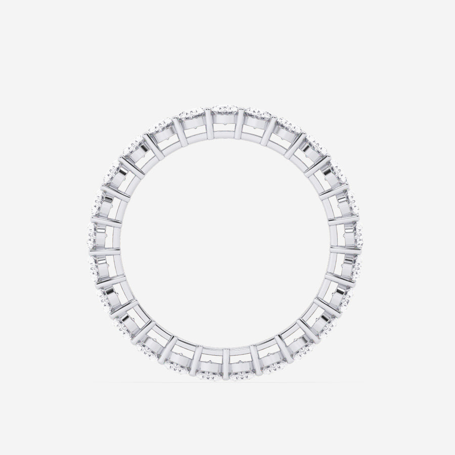 Oval Eternity Band