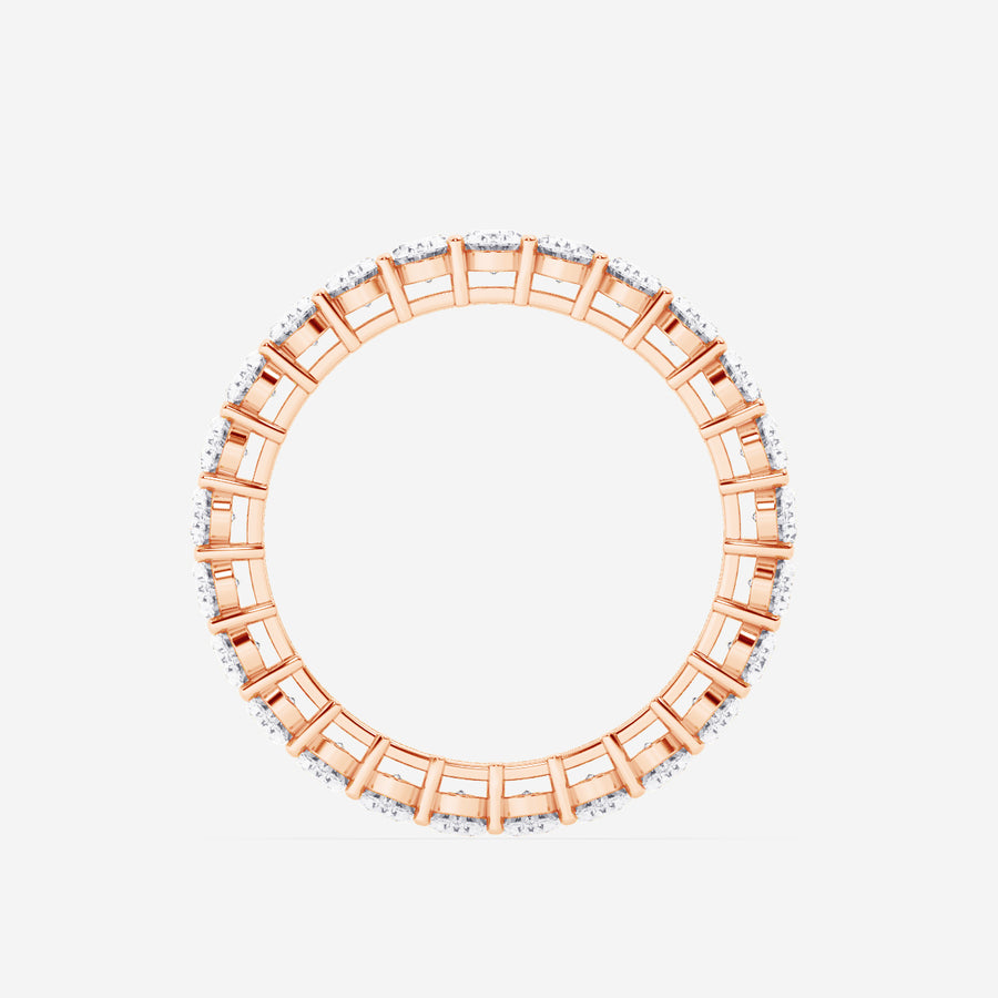 Oval Eternity Band