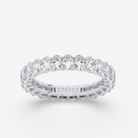 Oval Eternity Band