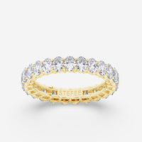 Oval Eternity Band