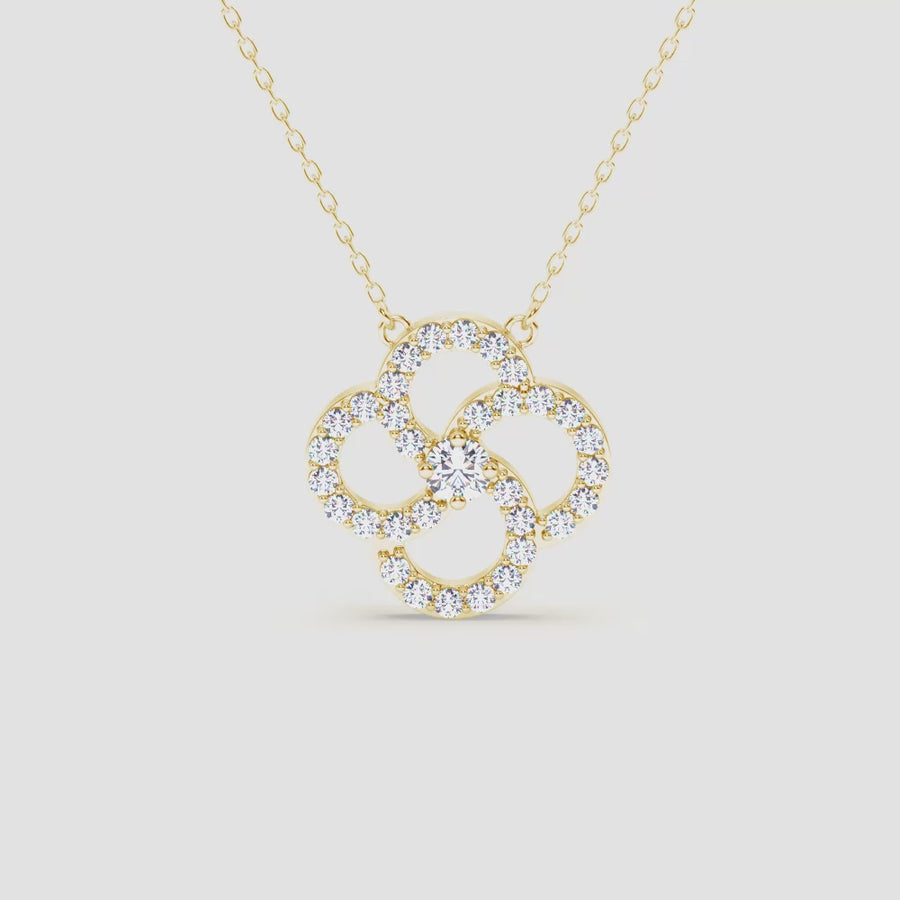 Stefee Taj Small Signature Sparkle Pendant