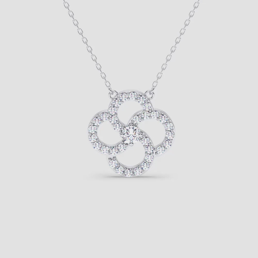 Stefee Taj Small Signature Sparkle Pendant