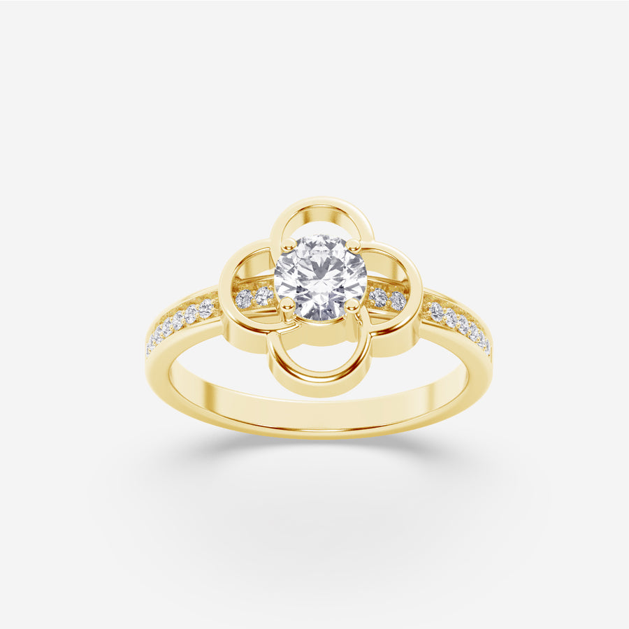 14K Yellow Gold