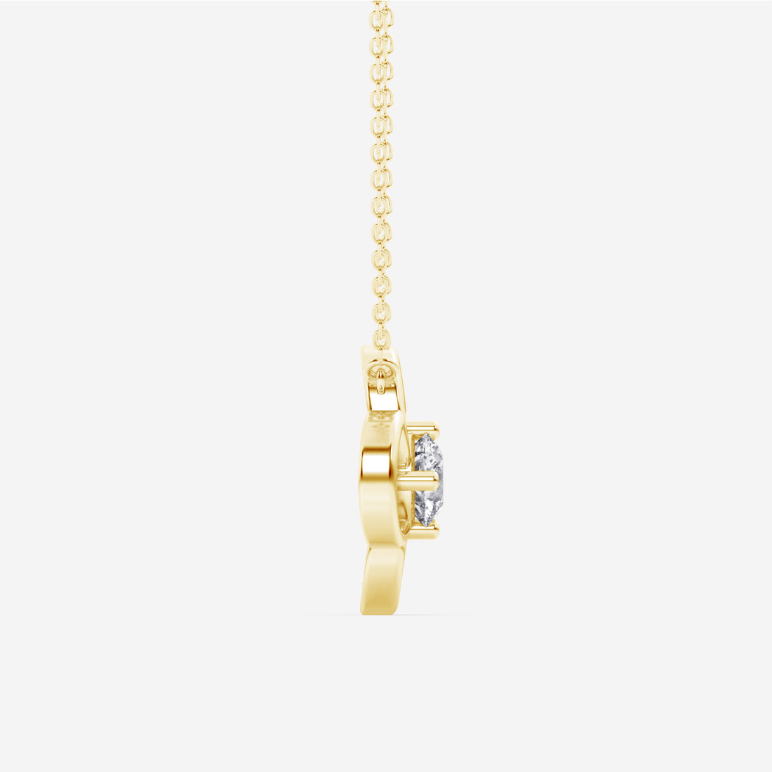 14K Yellow Gold 