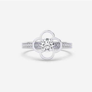 14K White Gold