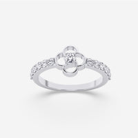 14K White Gold